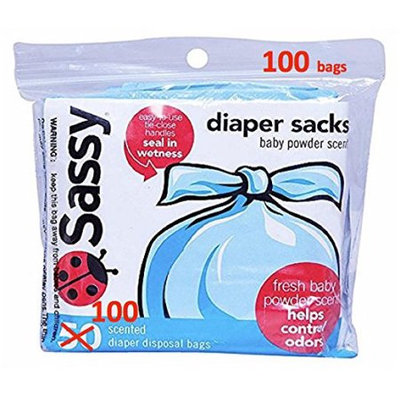 Sassy Baby Products Sassy Diaper Sacks, 100 Count