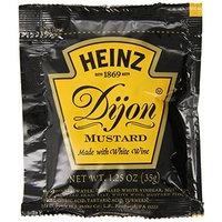 Heinz Dijon Mustard, Single Serve, 1.25 oz. pack, Pack of 100