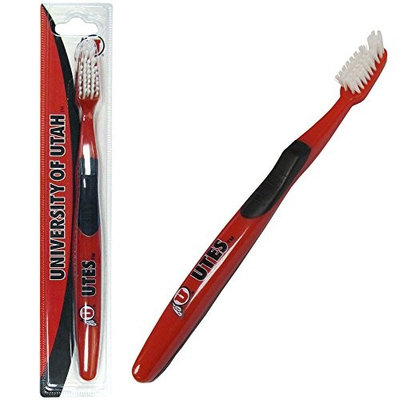 Siskiyou NCAA Utah Utes Unisex Toothbrush, Red