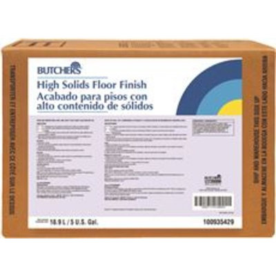 High Solids Floor Finish, 5 Gallon Pail