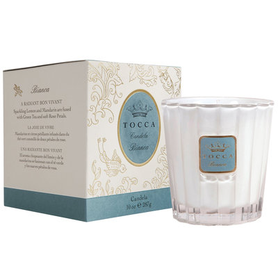 TOCCA Bianca 10oz Candela - Green Tea Lemon