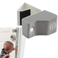 Pinch-Not® 2-Pack Foam Door Bumpers in Gray