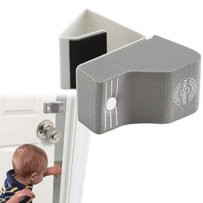 Pinch-Not® 2-Pack Foam Door Bumpers in Gray