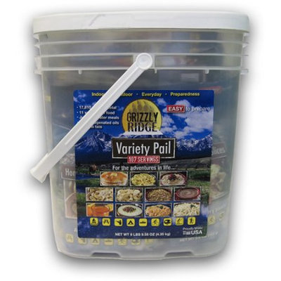 Grizzly Ridge Variety Pail