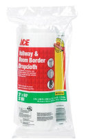 Heavy Weight Plastic Hallway and Room Border Drop Cloth W x L (Case of 12)