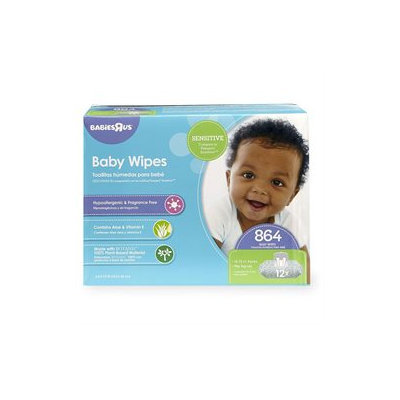 Babies R Us Sensitive Baby Wipes - 864 Count