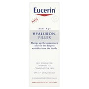 Eucerin Anti-Age Hyaluron-Filler Day Cream for Normal to Combination Skin SPF15 + UVA Protection (50ml)