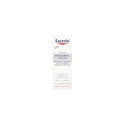 Eucerin Anti-Age Hyaluron-Filler Day Cream for Normal to Combination Skin SPF15 + UVA Protection (50ml)