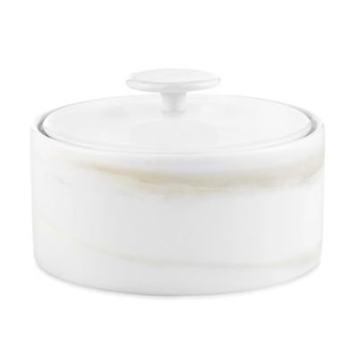 Vera Wang Wedgwood® Vera Venato Imperial Covered Sugar Bowl