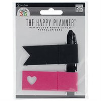 Create 365 Happy Planner Pen Holder 2/Pkg-Pink & Black