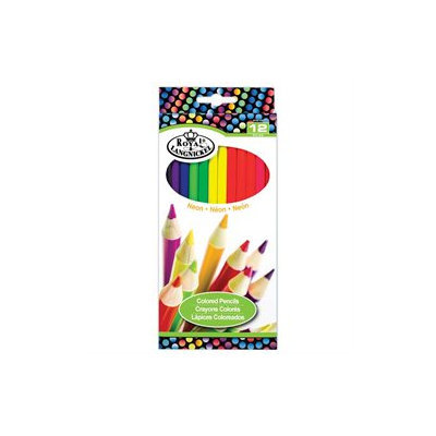 Neon Colored Pencils-12/Pkg