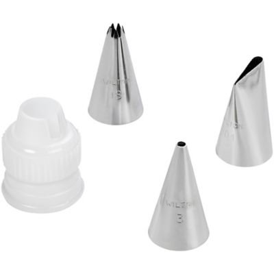 Wilton® 4-Piece Tip and Coupler Cake Decorating Set