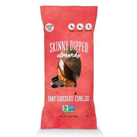 Wild Things BWA15349 0.46 oz Mini Skinny Dipped Almonds in Dark Chocolate Espresso - Pack of 48