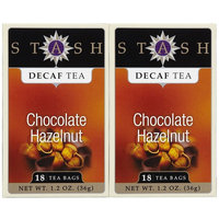 Stash Tea Decaf Chocolate Hazelnut Tea, 18 ct, 2 pk