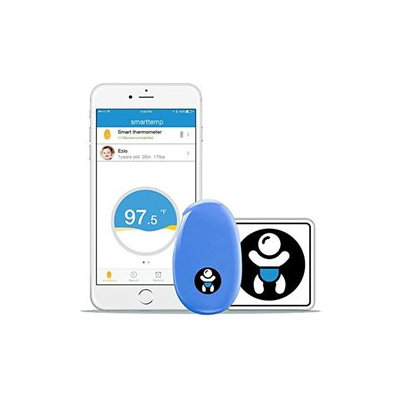 Infanttech SmartTemp Wireless Bluetooth Thermometer, Blue