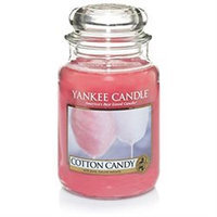 Yankee Candle Cotton Candy-22oz. Jar, Pink