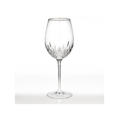 Waterford Crystal Lismore Essence Platinum Red Wine Glass