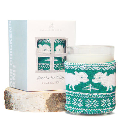 FarmHouse Fresh Cozy Sweater Candle Home Fir the Holidays 7 oz