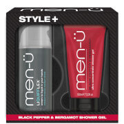 men-u Style+ Black Pepper & Bergamot Shower Gel 100ml - Liquifflex