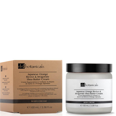 Dr Botanicals Japanese Orange Revive & Invigorate Shea Butter Cream 100ml