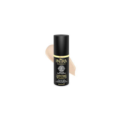 INIKA Certified Organic Liquid Foundation - Porcelain