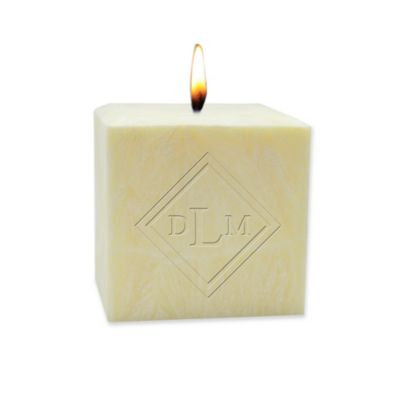 Carved Solutions Modern Diamond Citrus Escape 3-Inch Palm Candle