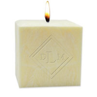 Carved Solutions Modern Diamond Citrus Escape 4-Inch Palm Candle