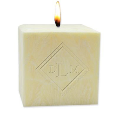 Carved Solutions Modern Diamond Citrus Escape 4-Inch Palm Candle
