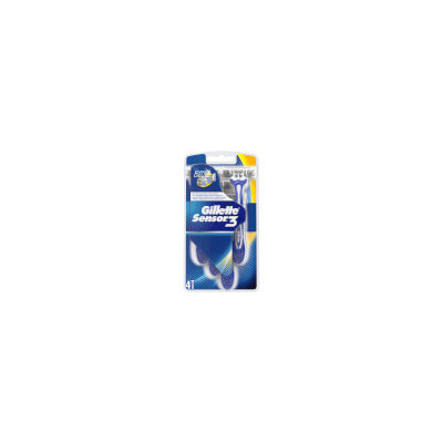 Gillette Sensor3 Disposable Razors Football Edition 4 Pack