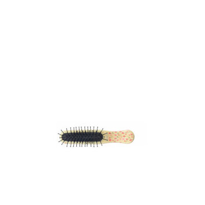 Kent Brushes ArtHedz Fun Cushioned Small Hair Brush - Hearts & Roses Design