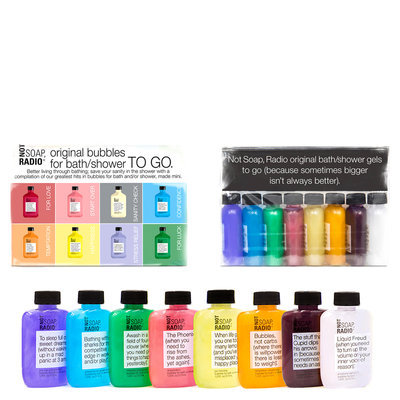 Not Soap Radio Not Soap, Radio The Mini All Together Bath/Shower Gel, 1 set