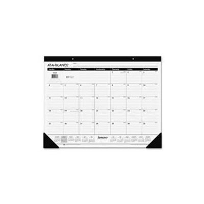 At-A-Glance® 2017 Monthly Desk Pad (SK24 17) - Standard Desk Pad