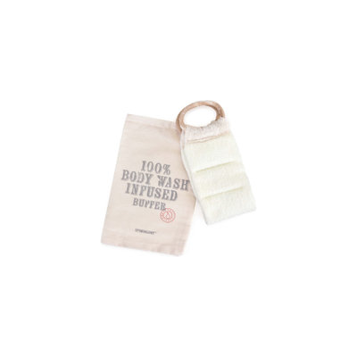 Spongelle Spongology Body Wash Infused Back Buffer - Milk & Honey