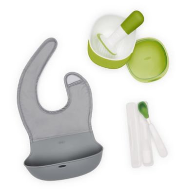 OXO Tot® Mealtime On-the-Go Set in Green/Grey