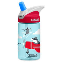 Camelbak Kid's Eddy .4L Airplane Bandits Print Water Bottle - Blue