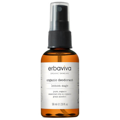 Erbaviva Travel Lemon Sage Organic Deodorant