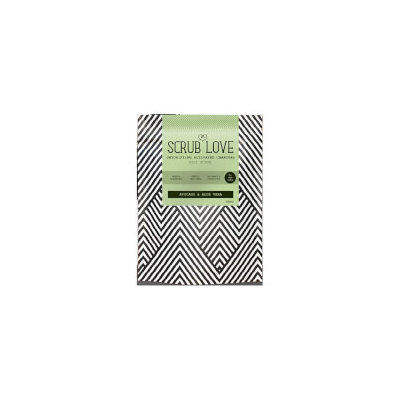 Scrub Love Active Charcoal Scrub Avocado & Aloe Vera 200g