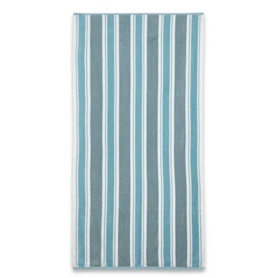 Stripe Beach Towel in Blue