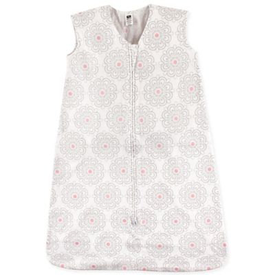 Hudson Baby® Size 12-18M Floral Sleeping Bag in Grey/Pink