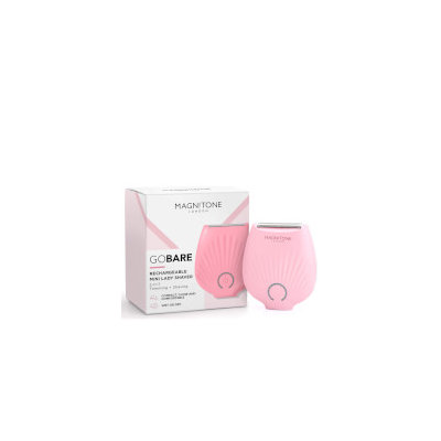 Magnitone Go Bare! Rechargeable Mini Lady Shaver - Pink