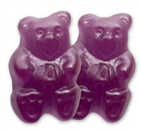 Albanese Confectionery Gummy Bears Grape Purple 2.5 Pounds