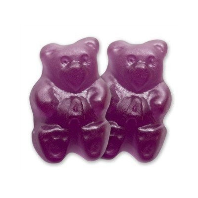 Albanese Confectionery Gummy Bears Grape Purple 2.5 Pounds