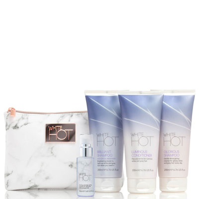 White Hot Marbled Purse 650ml (Worth £50)