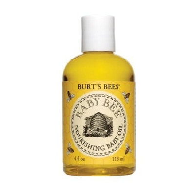 Burt's Bees Baby Oil, One 4oz Bottle