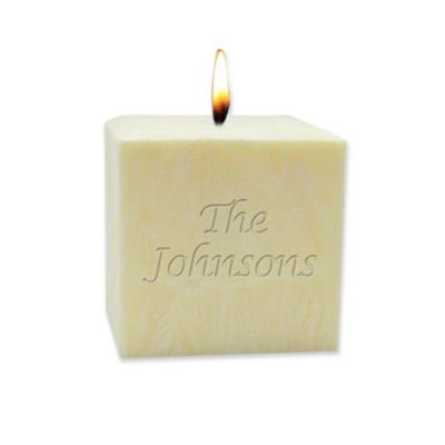 Carved Solutions Eco-Luxury Pure Aromatherapy 3-Inch Pillar Candle