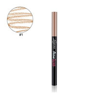 Brow Luxe Eyebrow Designer Pencil by Luscious Cosmetics.Vegan and Cruelty Free (Shade 01 Light/Blonde)