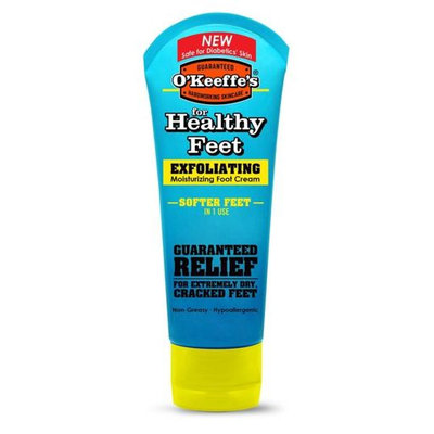 O'Keeffe's For Healthy Feet Exfoliating Moisturizing Foot Cream - 3 oz, Pack of 2