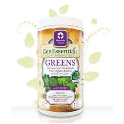 Genesis Today Vegan Greens with 75 superfoods and 25 billion probiotics, 29 servings