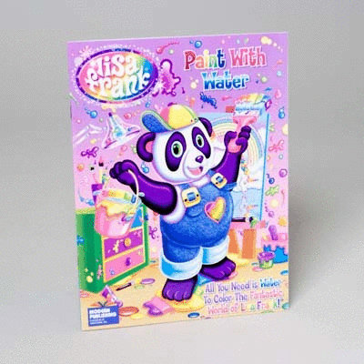 Lisa Frank Paint With Water Book