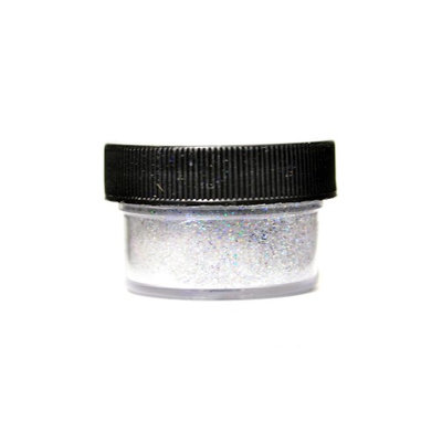 Art Institute Glitter Ultrafine Transparent Glitter blue rain, 1/2 oz, jar